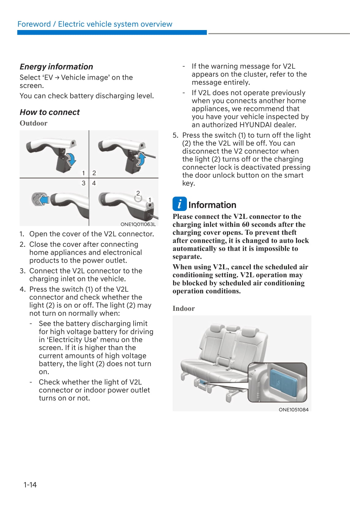 2021-2022 Hyundai Ioniq Electric Owner's Manual | English