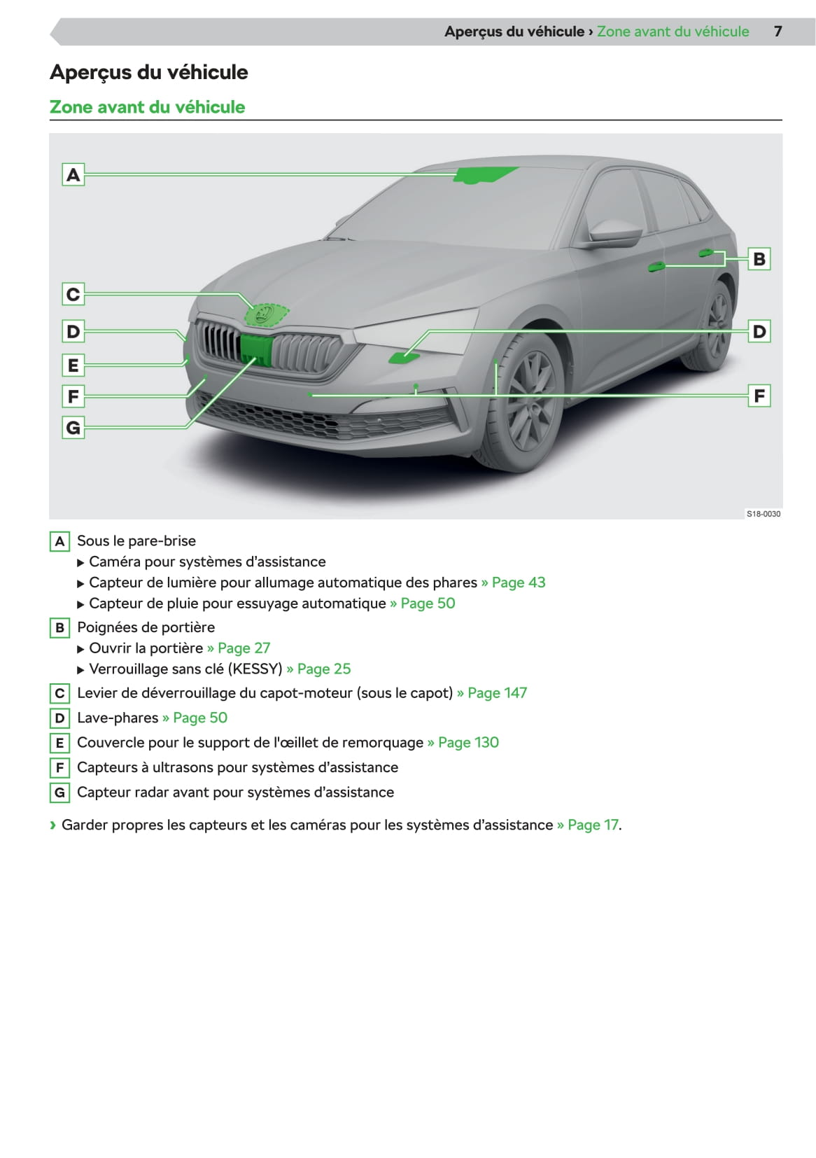 2019-2020 Skoda Scala Owner's Manual | French