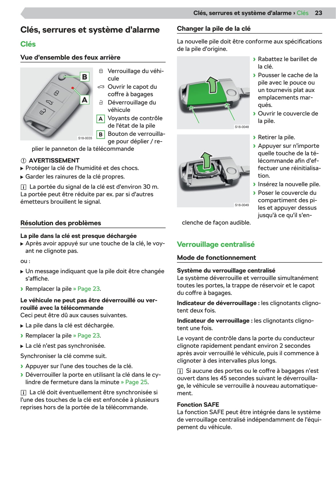 2019-2020 Skoda Scala Owner's Manual | French