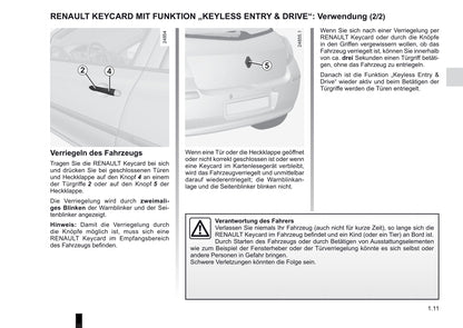 2009-2013 Renault Clio Manuel du propriétaire | Allemand