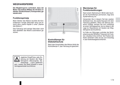 2012-2013 Renault Clio Owner's Manual | German