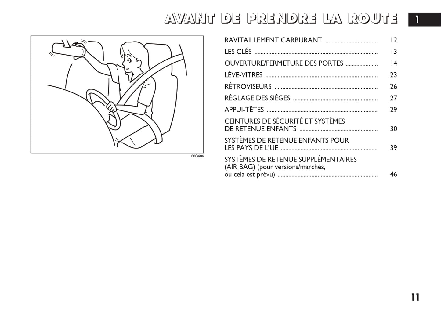 2013-2014 Fiat Sedici Owner's Manual | French