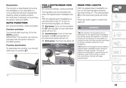 2014-2015 Fiat 500 Owner's Manual | English