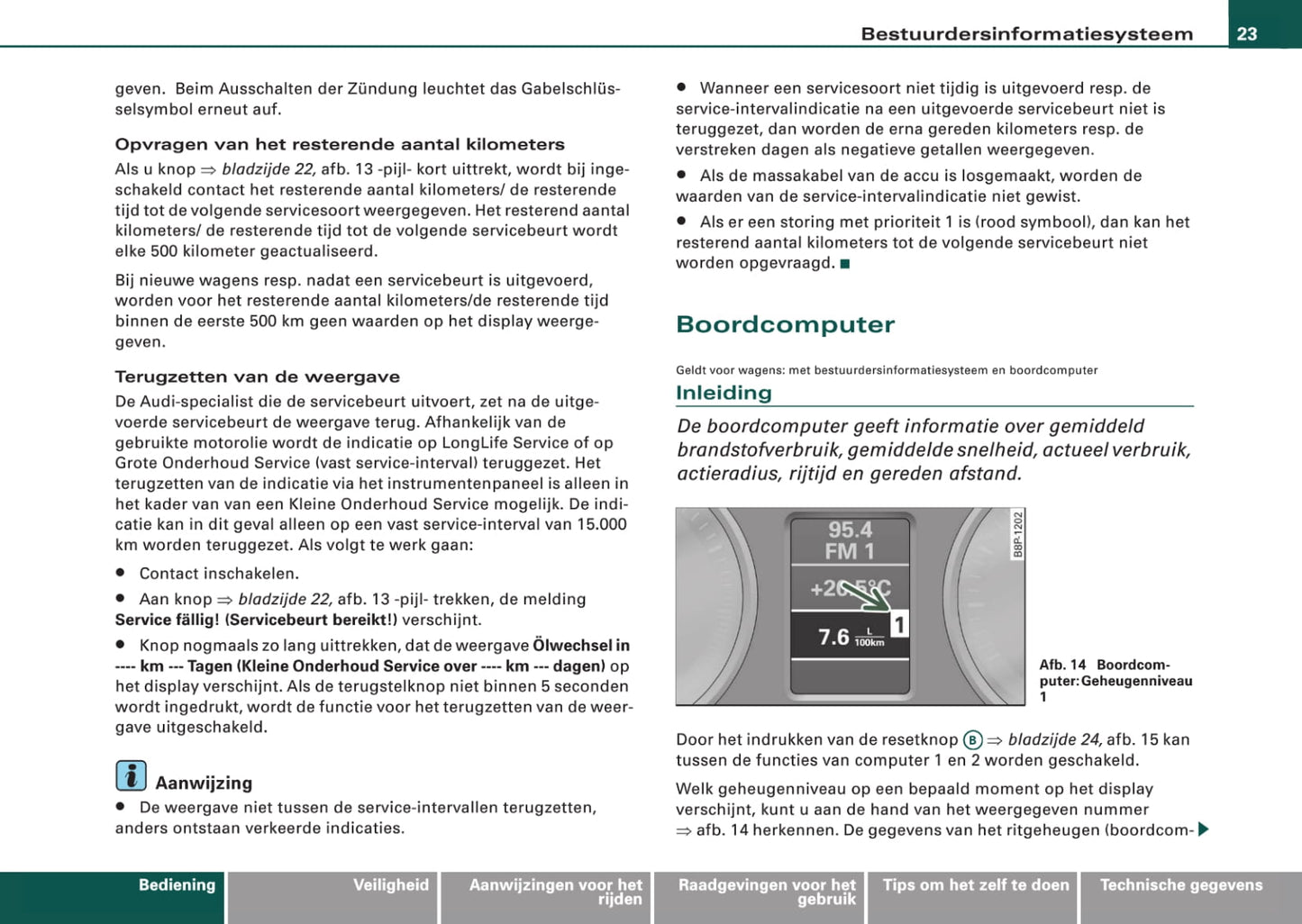 2006-2010 Audi TT Coupé/TTS Coupé/TT RS Coupé Owner's Manual | Dutch