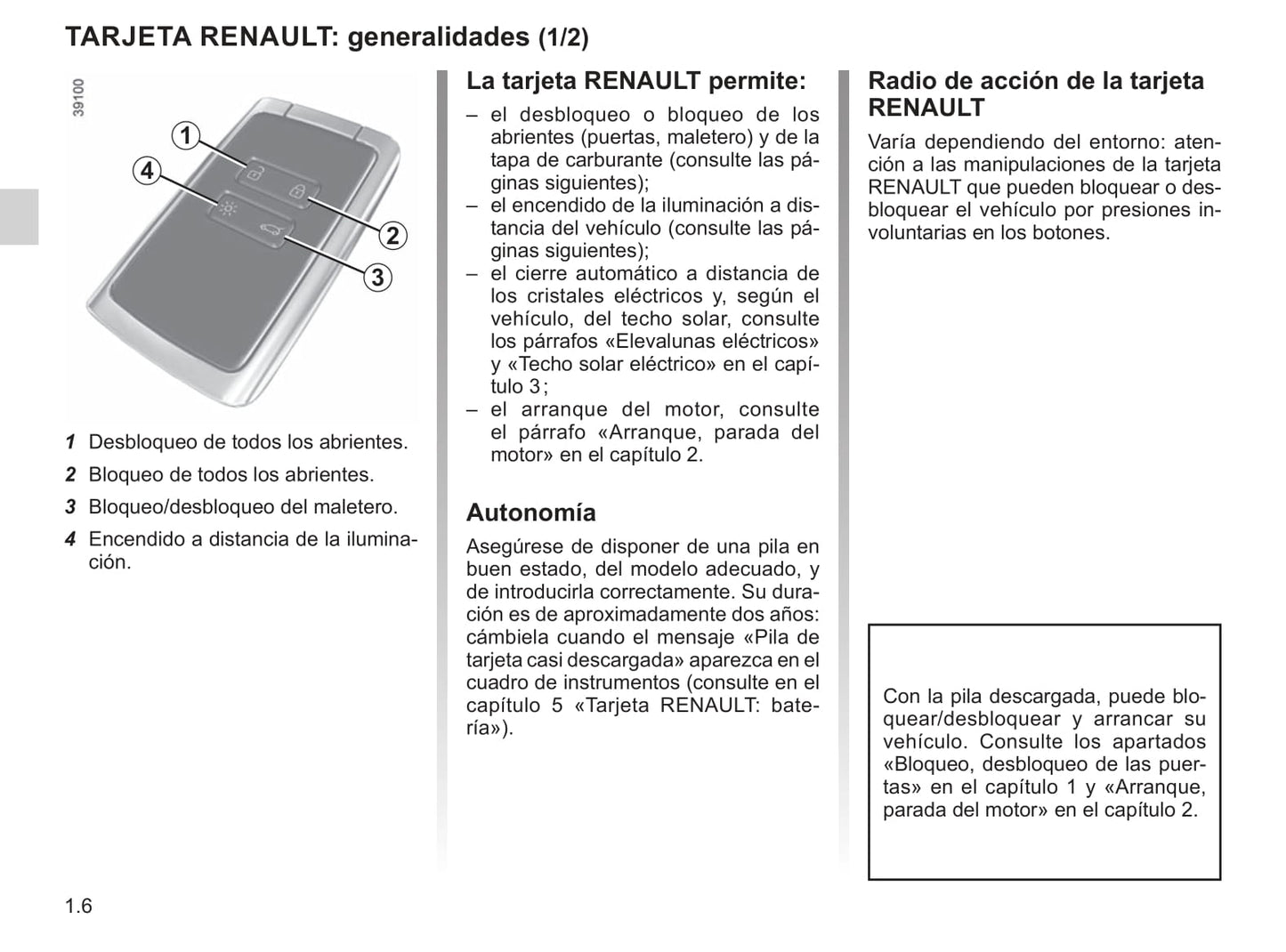 2016-2020 Renault Mégane Manuel du propriétaire | Espagnol