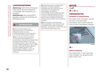 2017-2018 Fiat 500L Owner's Manual | German