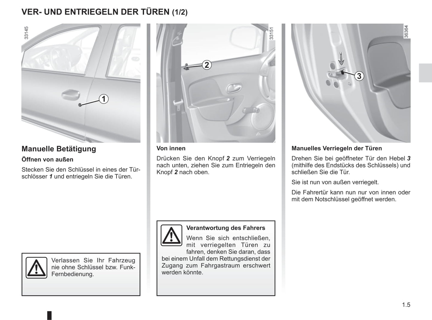 2013-2016 Dacia Logan Manuel du propriétaire | Allemand