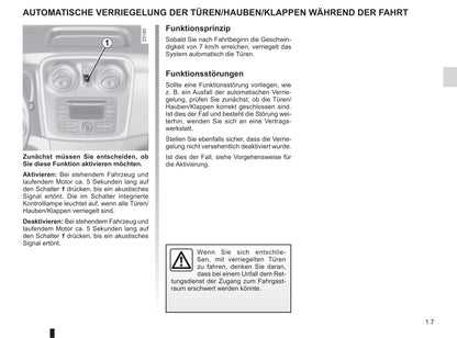 2013-2016 Dacia Logan/Logan MCV Owner's Manual | German