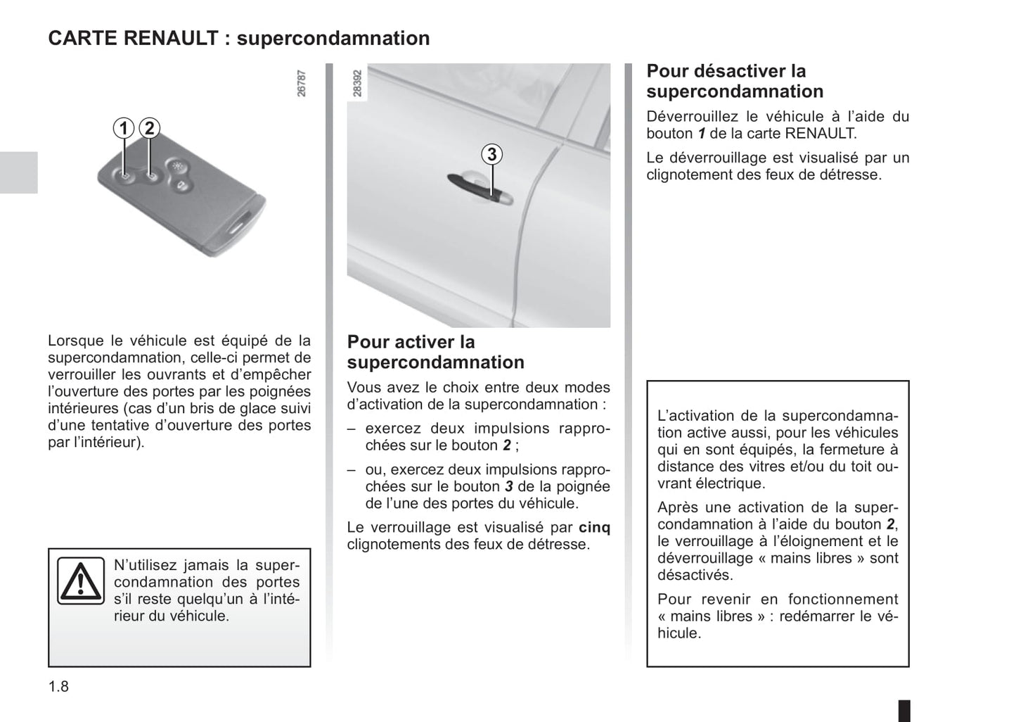 2015-2016 Renault Mégane Owner's Manual | French