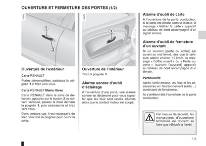 2015-2016 Renault Mégane Owner's Manual | French