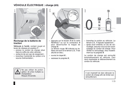 2016-2019 Renault Zoe Manuel du propriétaire | Français