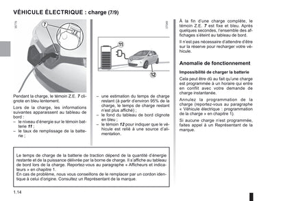 2016-2019 Renault Zoe Manuel du propriétaire | Français