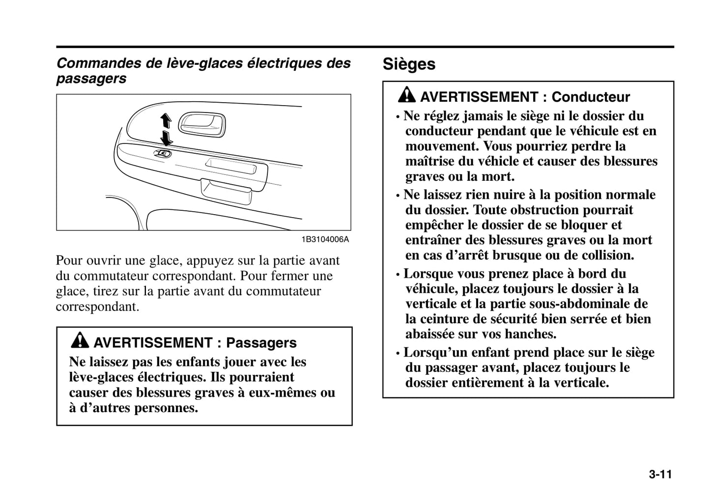 2000-2005 Kia Rio Manuel du propriétaire | Français