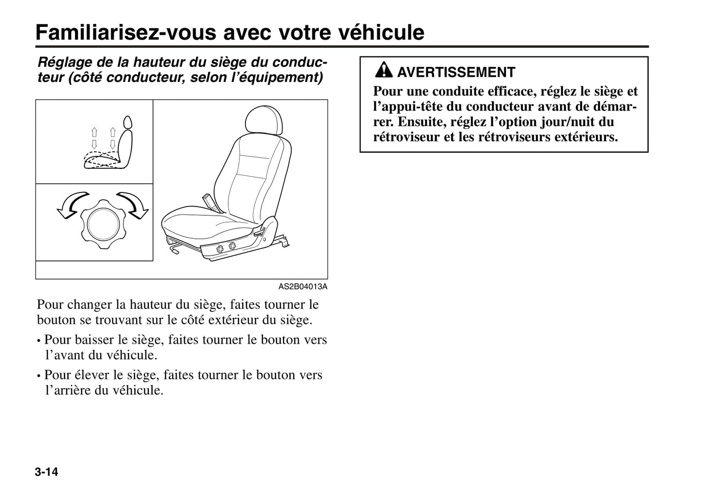 2000-2005 Kia Rio Manuel du propriétaire | Français