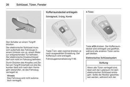 2013-2014 Chevrolet Cruze Manuel du propriétaire | Allemand