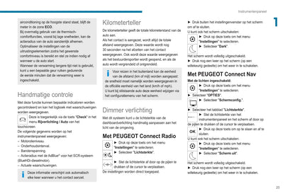 2020-2023 Peugeot 2008 / e-2008 Owner's Manual | Dutch