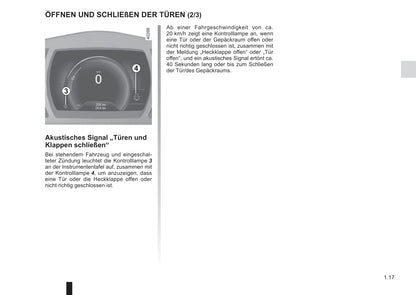 2016-2017 Renault Mégane Owner's Manual | German