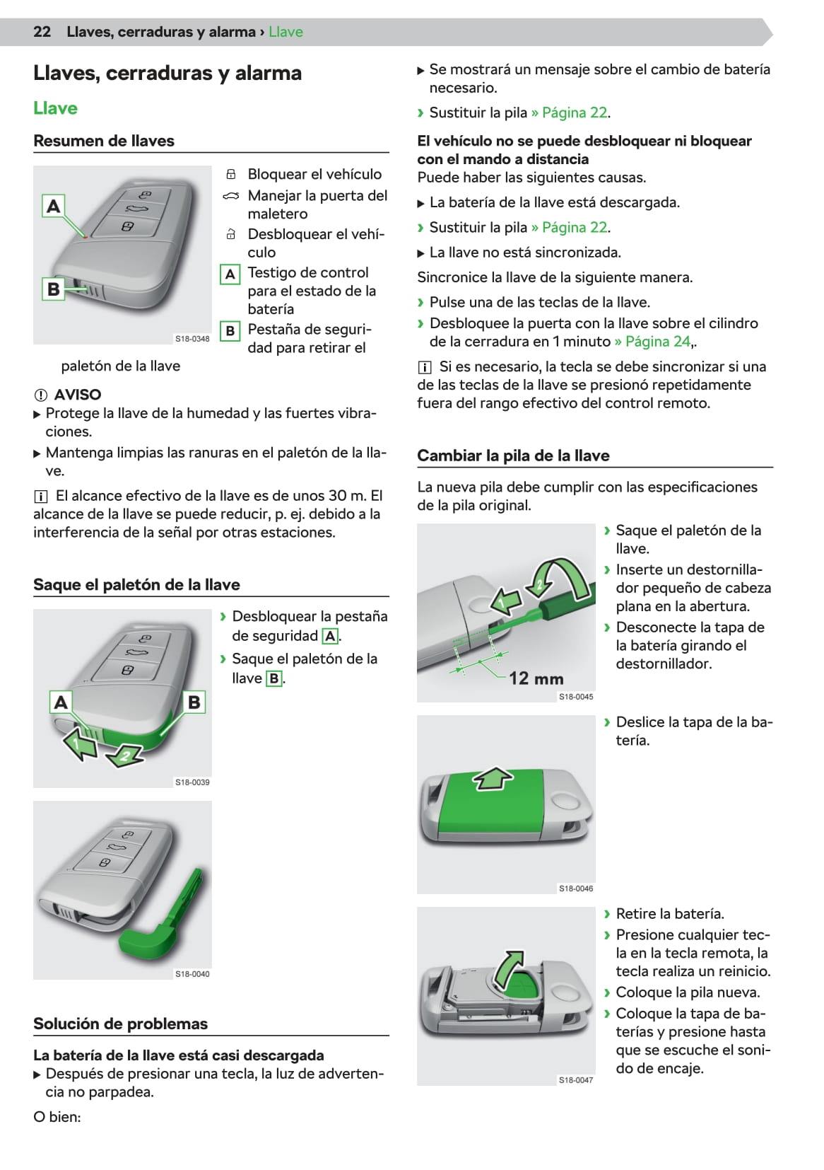 2019-2020 Skoda Superb iV Owner's Manual | Spanish