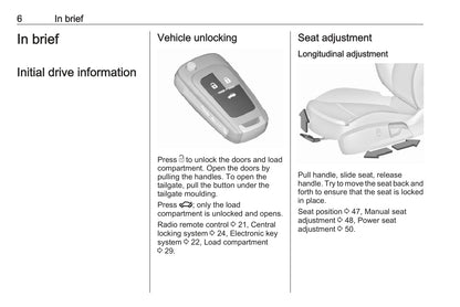 2013-2017 Vauxhall Insignia Manuel du propriétaire | Anglais