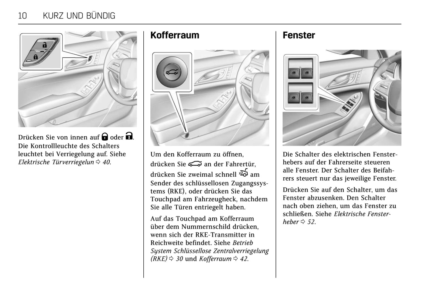 2013-2018 Cadillac CTS/CTS-V Owner's Manual | German