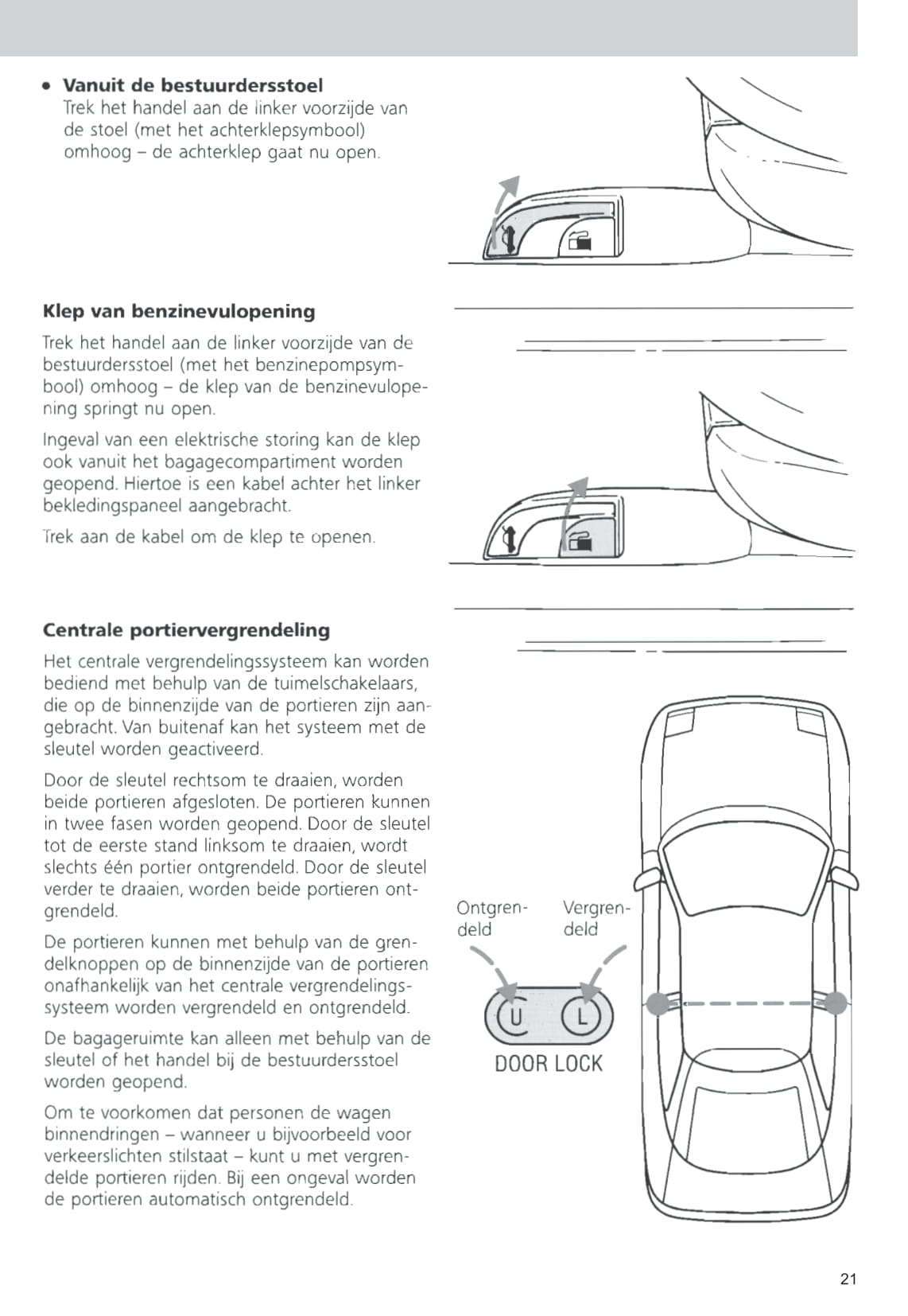 1993-1997 Ford Probe Manuel du propriétaire | Néerlandais