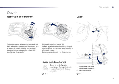 2012-2014 Peugeot 107 Owner's Manual | French