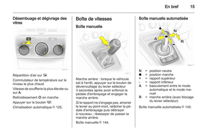 2010-2011 Opel Zafira Owner's Manual | French