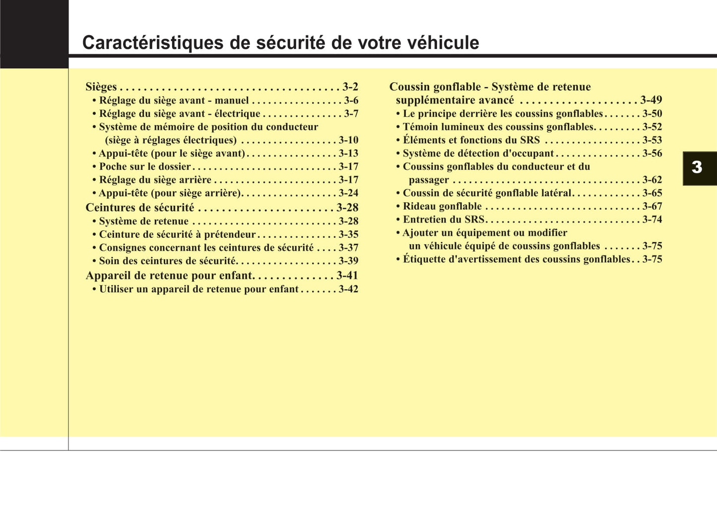 2015-2019 Kia Sorento Manuel du propriétaire | Français