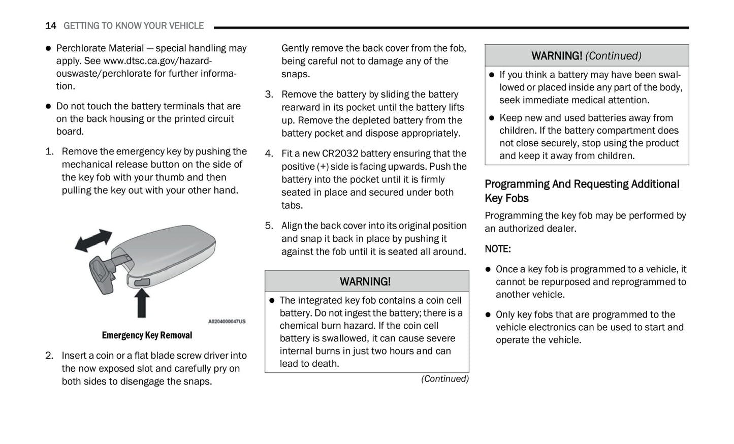 2021 Chrysler Voyager Owner's Manual | English