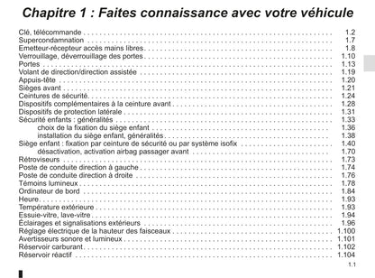 2018-2019 Renault Master Owner's Manual | French