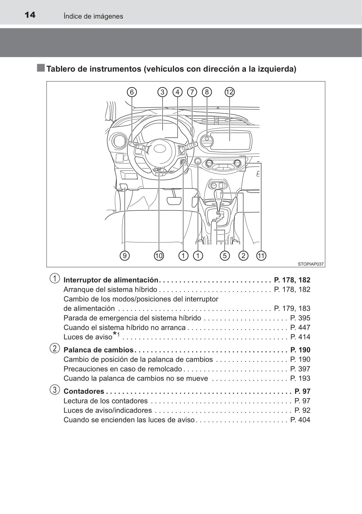 2016-2017 Toyota Yaris Hybrid Owner's Manual | Spanish