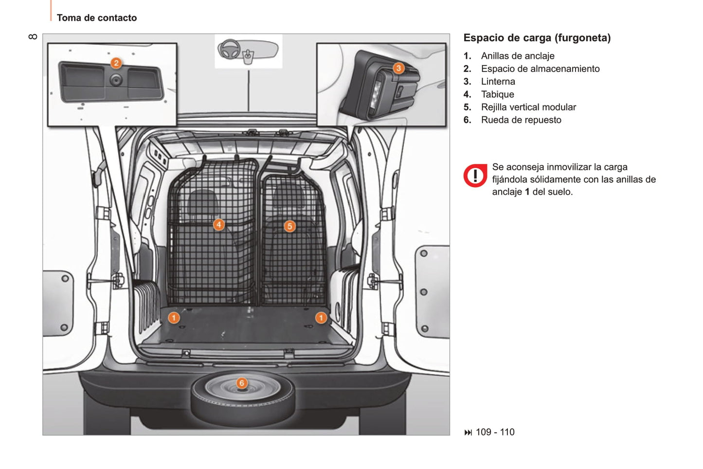 2014 Peugeot Bipper/Bipper Tepee Owner's Manual | Spanish