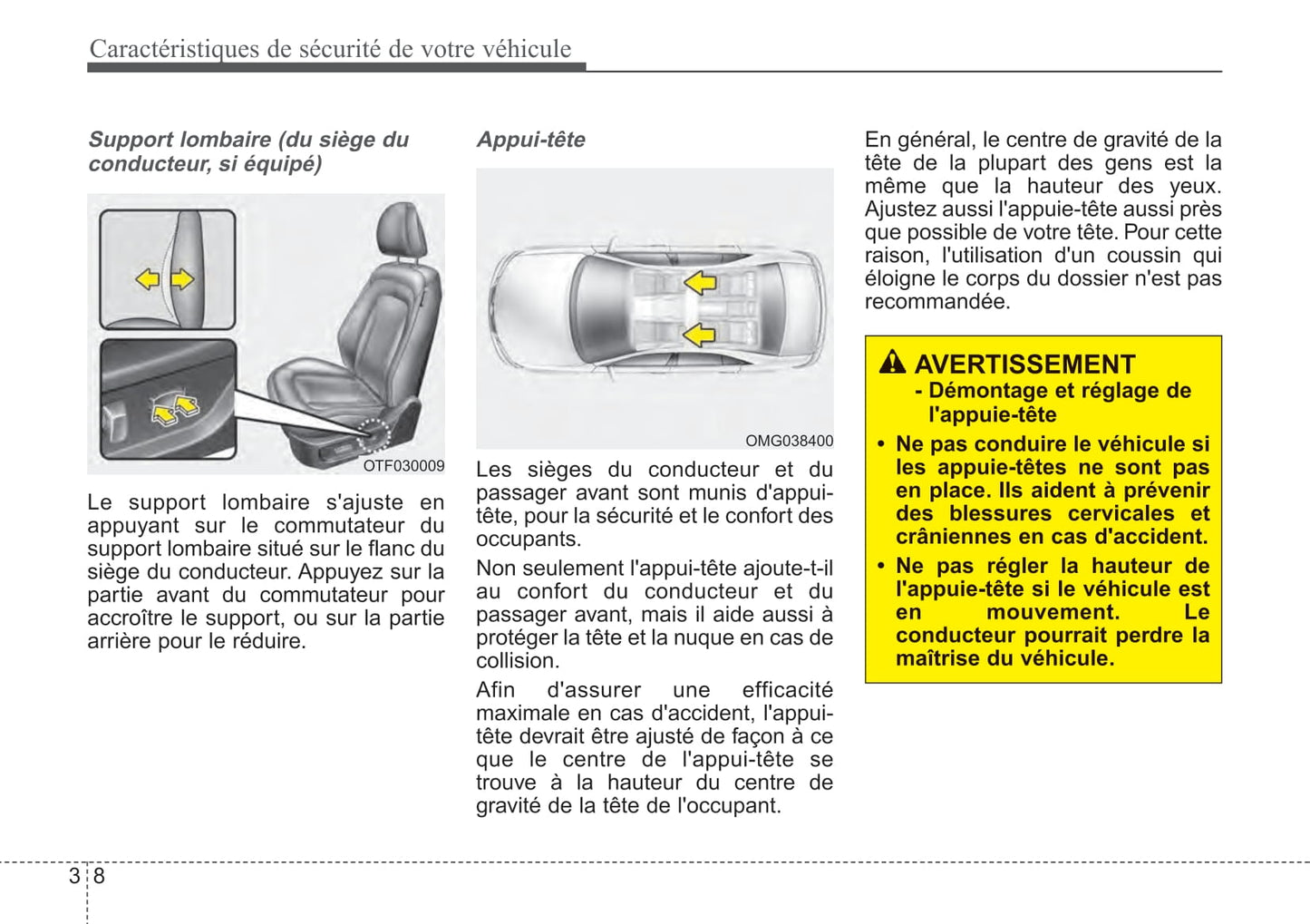 2014-2015 Kia Optima Manuel du propriétaire | Français