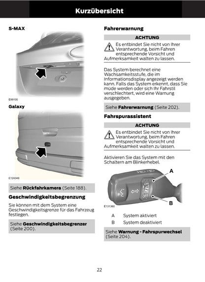 1997-2008 Ford Ka Manuel du propriétaire | Allemand