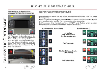 2006-2013 Citroën C6 Manuel du propriétaire | Allemand