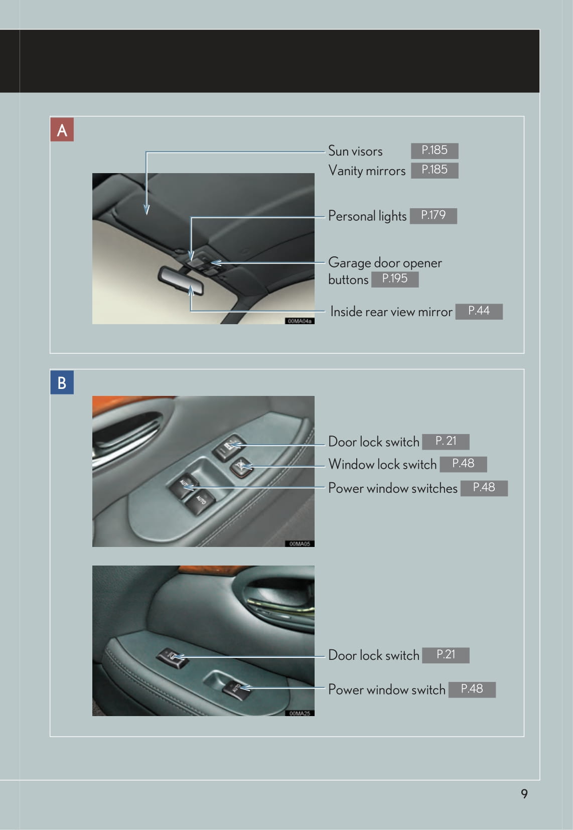 2009 Lexus SC 430 Owner's Manual | English