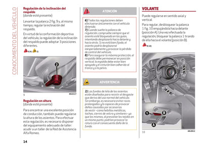 2016-2018 Alfa Romeo 4C Manuel du propriétaire | Espagnol