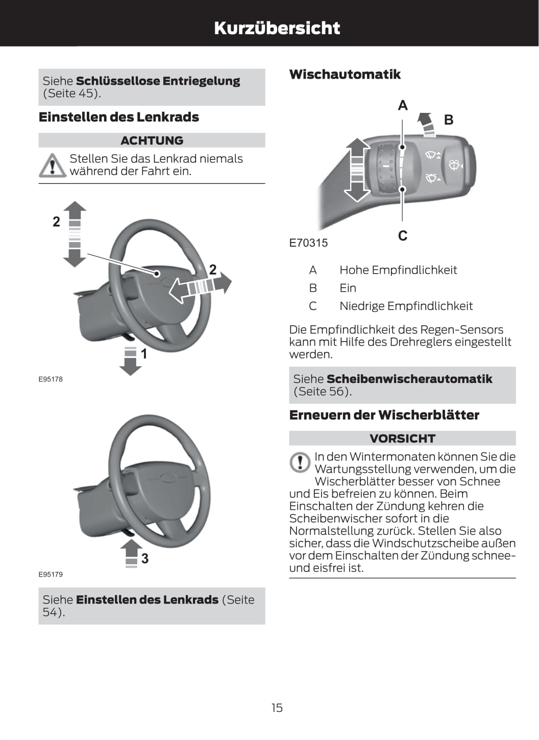 2011-2012 Ford Galaxy/S-Max Manuel du propriétaire | Allemand