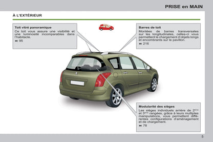 2012-2014 Peugeot 308 Manuel du propriétaire | Français