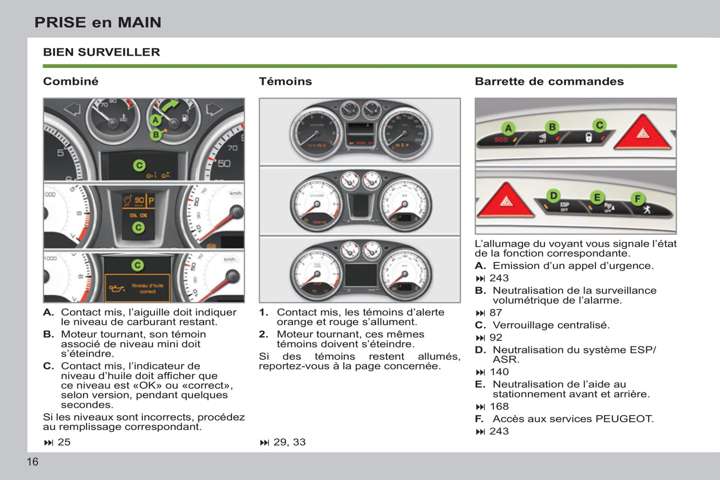 2012-2014 Peugeot 308 Manuel du propriétaire | Français