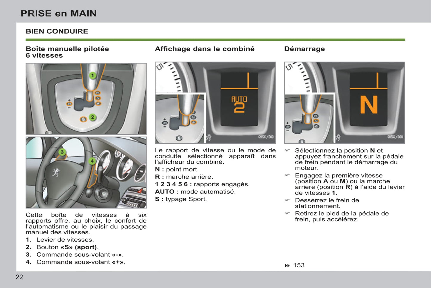 2012-2014 Peugeot 308 Manuel du propriétaire | Français