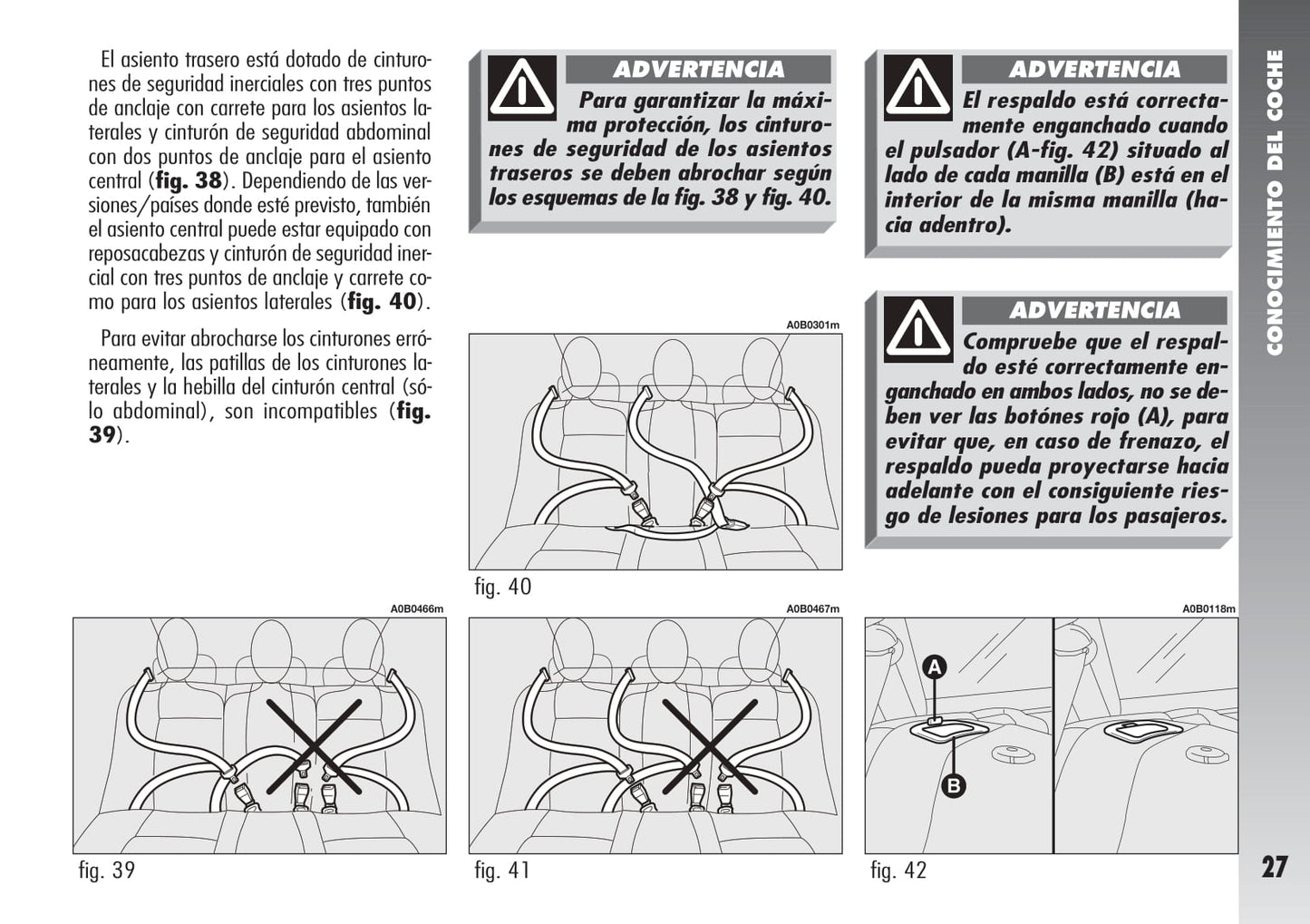 2004-2007 Alfa Romeo 156 Owner's Manual | Spanish