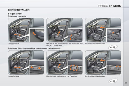 2011-2012 Peugeot 4007 Manuel du propriétaire | Français