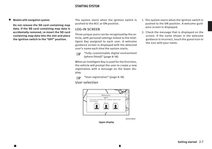 Infiniti Q50 Intouch Dual Display Manuel du propriétaire 2013 - 2019