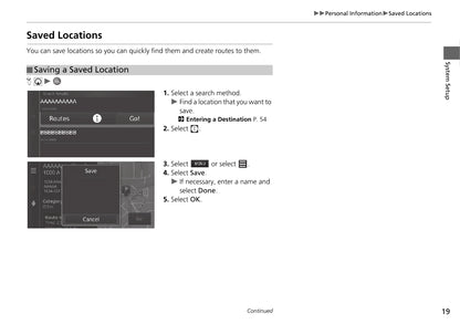 Honda Civic Sedan Navigation Owner's Manual 2021