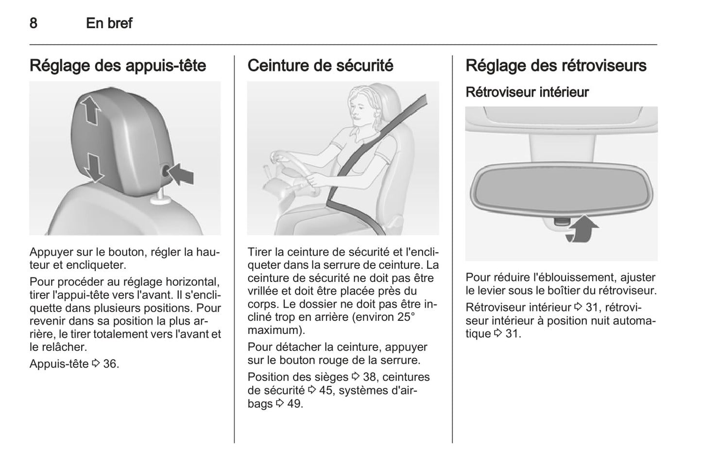 2012-2013 Opel Meriva Manuel du propriétaire | Français