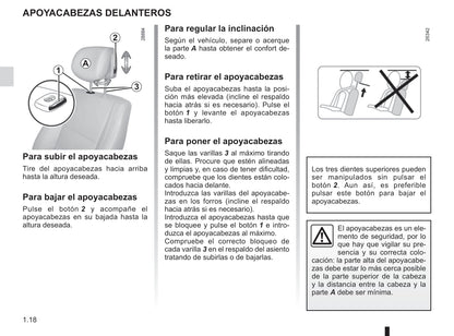 2014-2015 Renault Laguna/Laguna Coupé Owner's Manual | Spanish