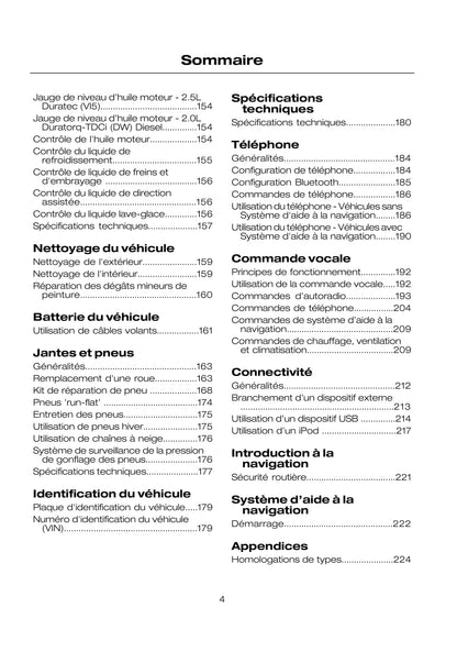 2008-2009 Ford Kuga Manuel du propriétaire | Français