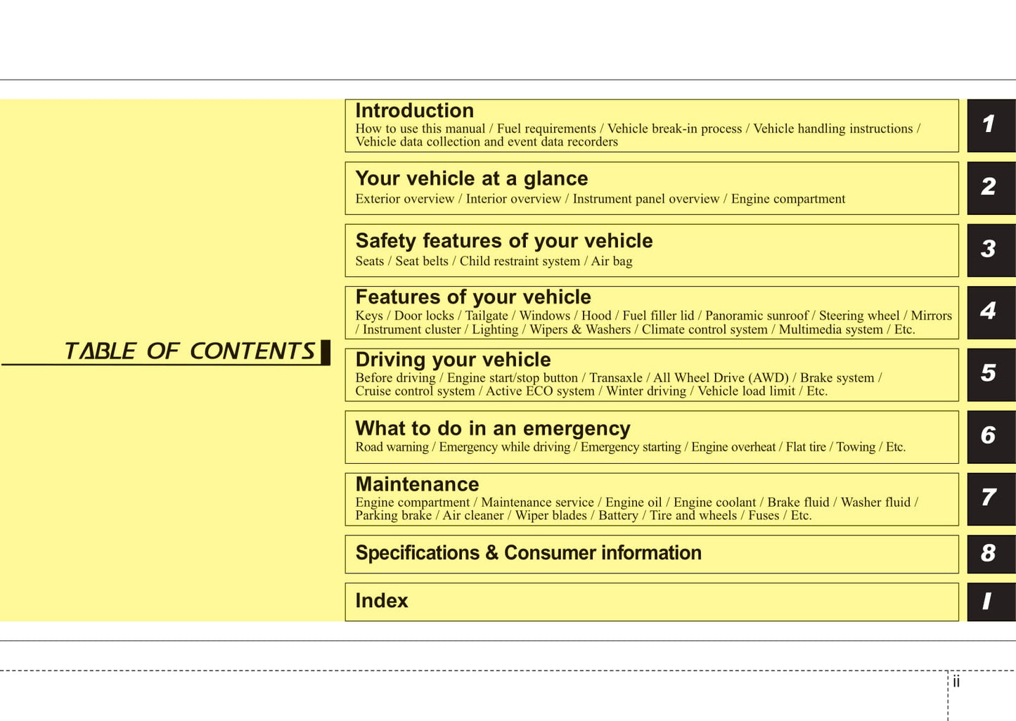 2014 Kia Sorento Owner's Manual | English