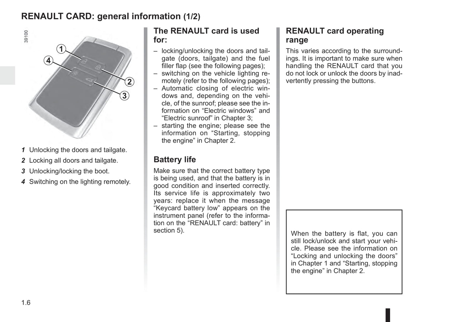 2016 Renault Mégane Owner's Manual | English